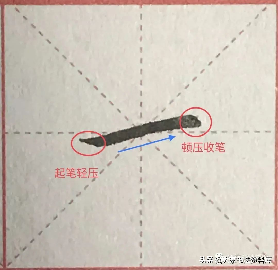 干货：深度解析36个基本笔画的写法 | 超清大图图解教程