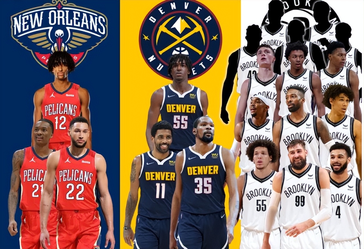 最近NBA交易(5换2交易官宣！曝3队大交易方案：篮网3换14，杜兰特联手约基奇)