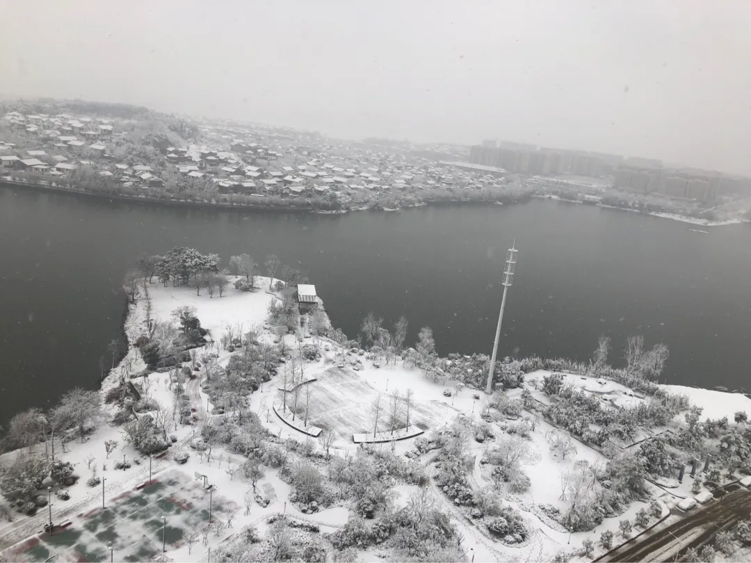 一场大雪一场欢，打雪仗、堆雪人，像小孩子一样激动兴奋