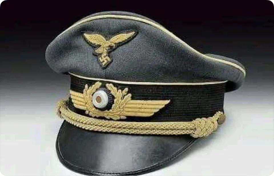 纳粹帝国鹰军帽医务兵m42钢盔臭名昭著的第三装甲师骷髅军团帽徽臭名