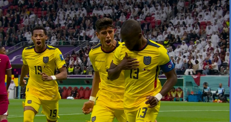 世界杯上守门员进球（世界杯第一球！卡塔尔门将犯大错，3分钟进球被吹，点球吹不掉了）-趣拿体育