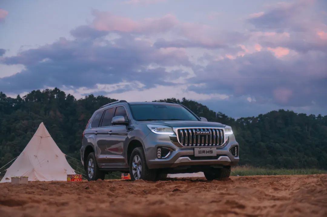 2.0T+8AT，21.48万元起，哈弗H9离“露营神器”，仅差一个PHEV版