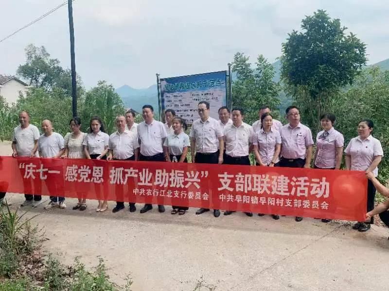 陕西安康汉滨区早阳镇早阳村：开展“支部联建庆七一·同心喜迎二十大”主题党日系列活动