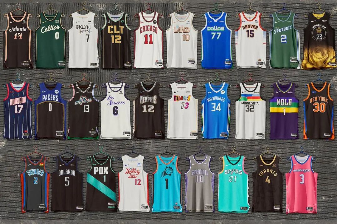 供應(yīng)nba球衣哪些品牌（NBA又發(fā)布了29套新球衣，但千萬別把他們都當(dāng)成“樣子貨”）