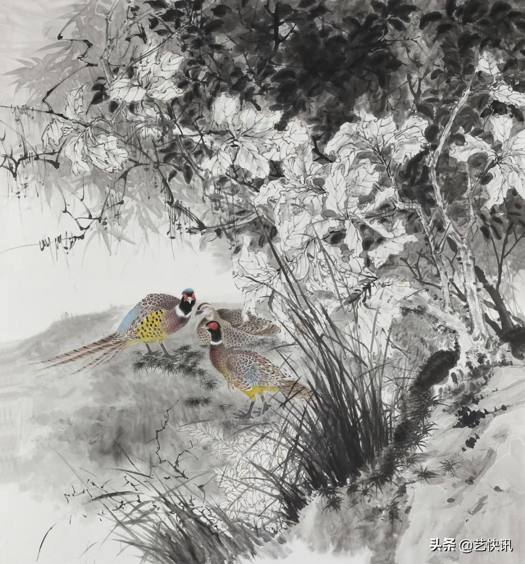 自强不息 · 德立坤华 | 郑坤华-工笔花鸟赏析