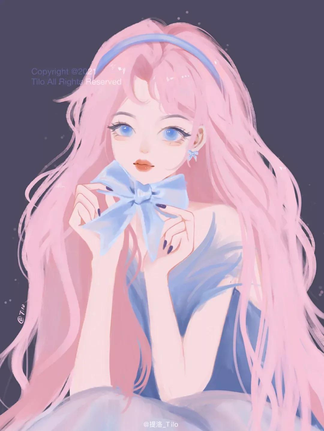 ipad壁纸丨十二星座唯美女神