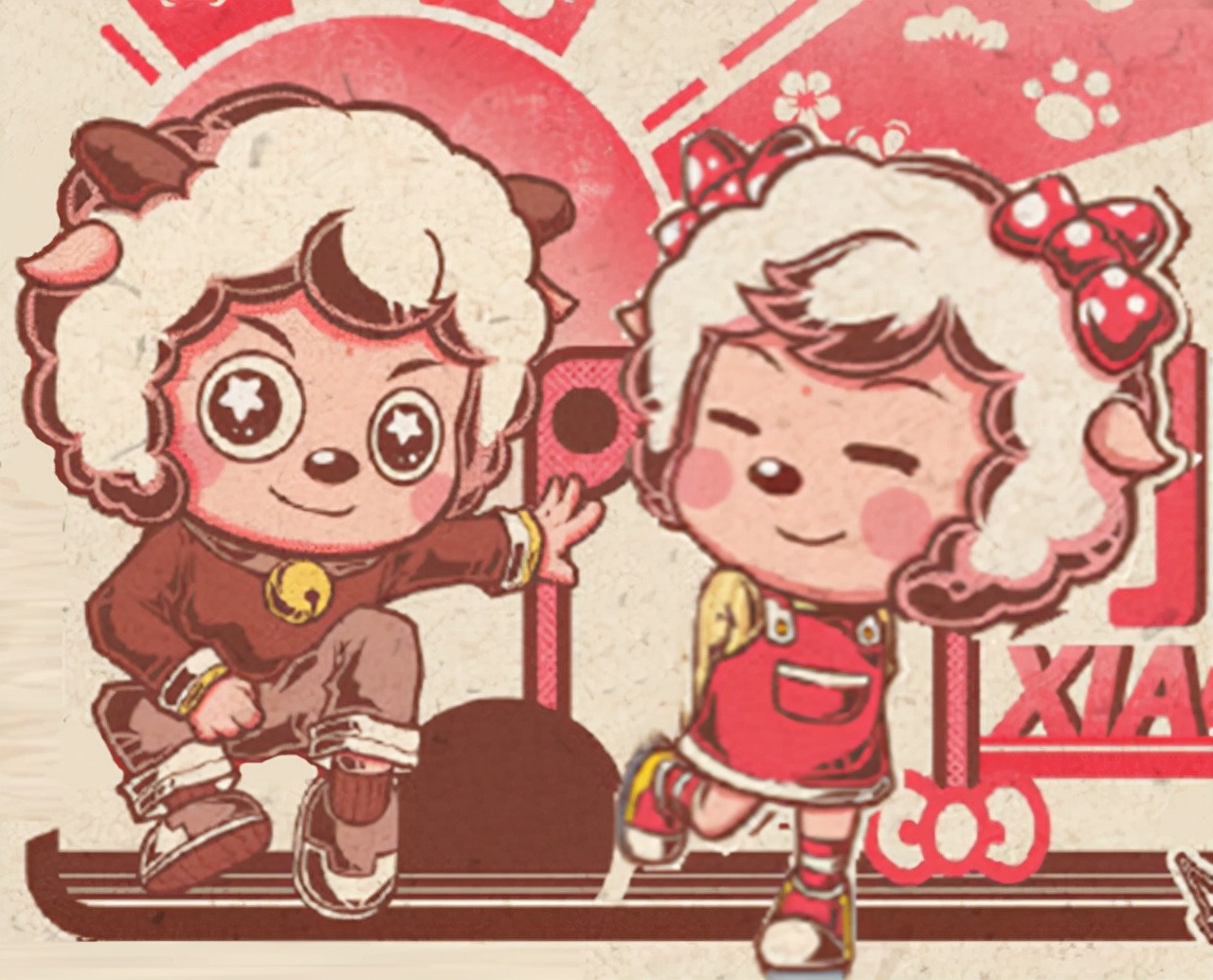 别致温暖的画风把家的味道刻画得淋漓尽致,派出喜羊羊和美羊羊这对