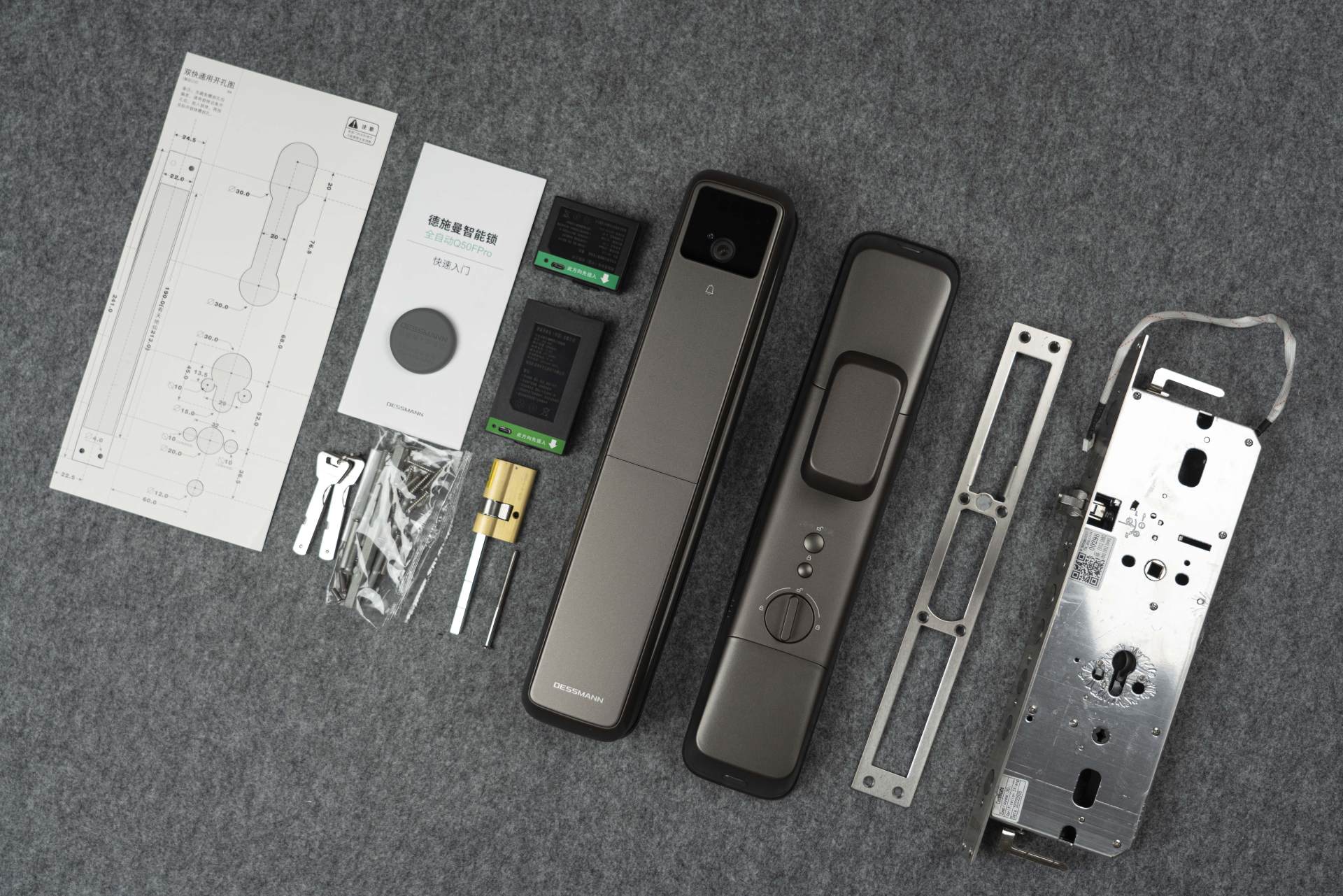 全网首发：3D人脸解锁领跑者，德施曼Q50FPro新品智能锁评测