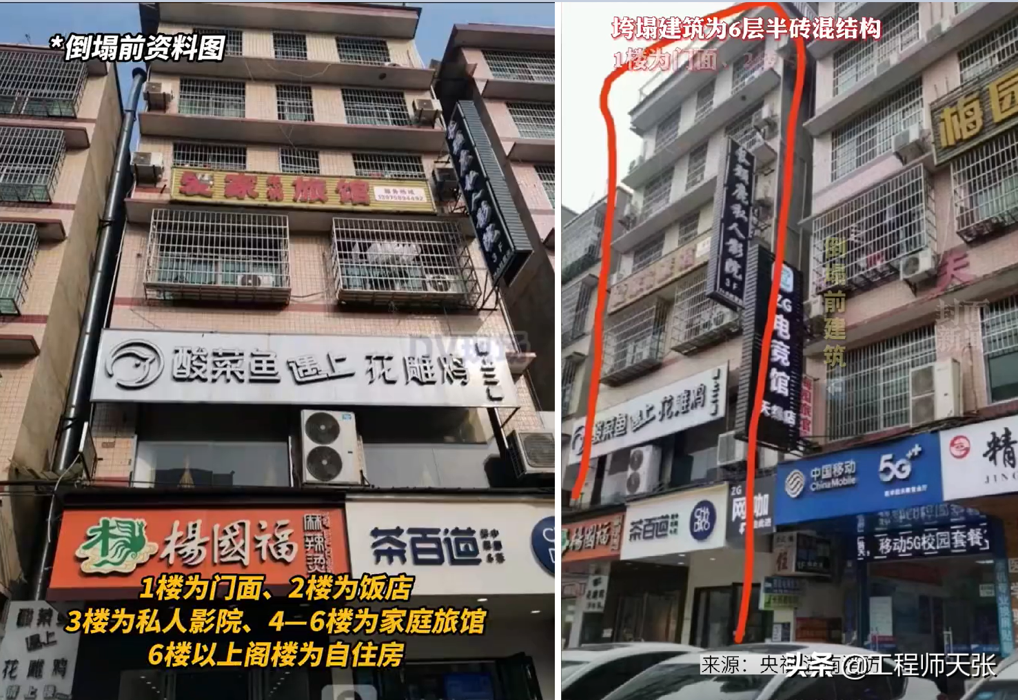 长沙一自建房发生倒塌，多人被困失联，什么原因造成这起事故