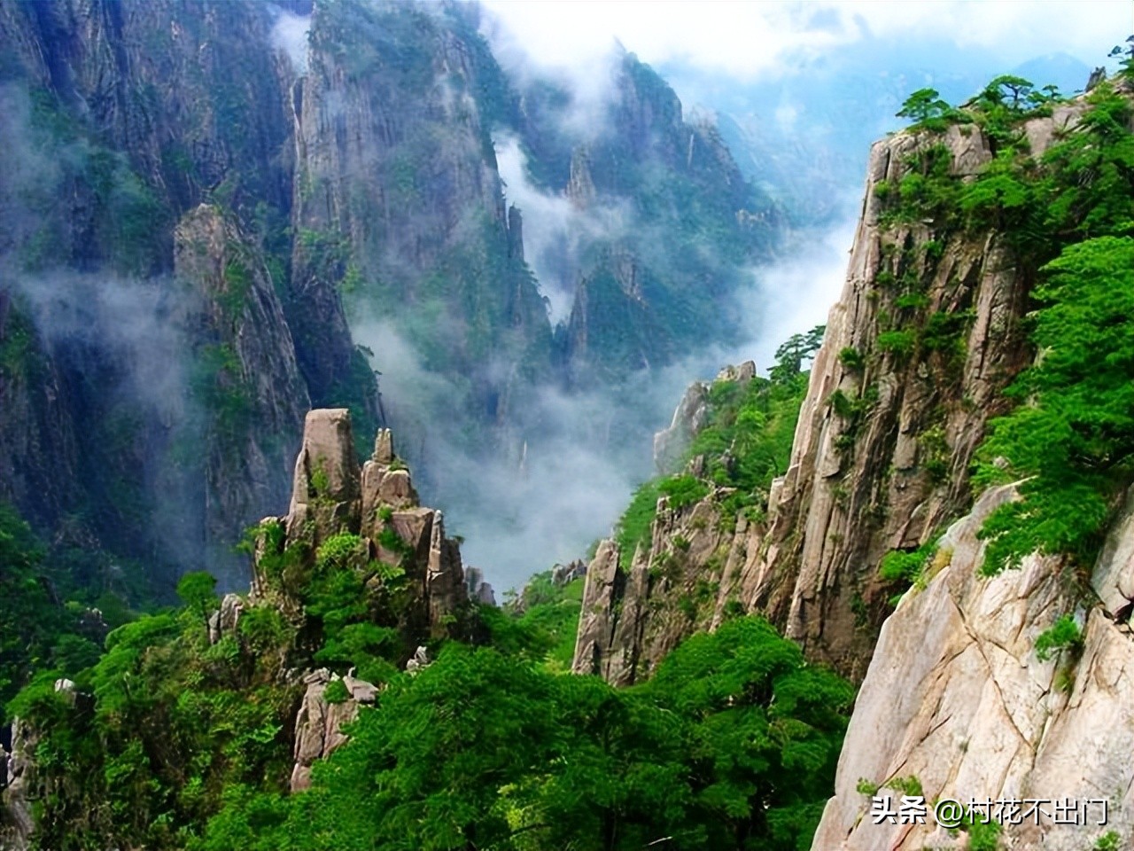 最高的山是什么山(中国最美的“10大名山”，仿佛身处在人间仙境，黄山值得一去)