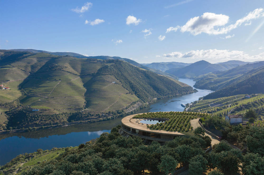杜罗河谷新酒庄，世界遗产地全景观光酒店