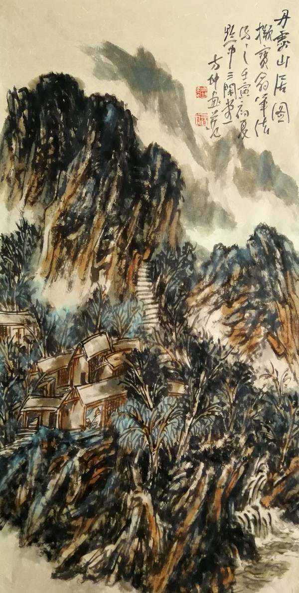 大气雄浑 随意率真——实力派著名画家方坤作品欣赏