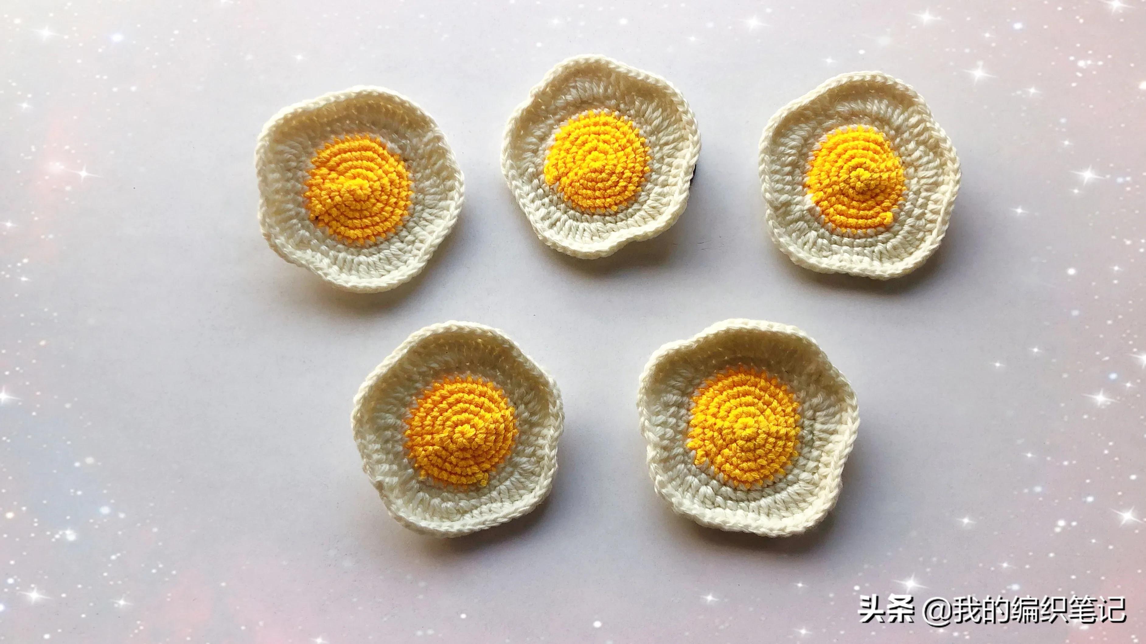 毛线钩针编织6款漂亮的发圈头饰,精致又漂亮,教程(文字)图解