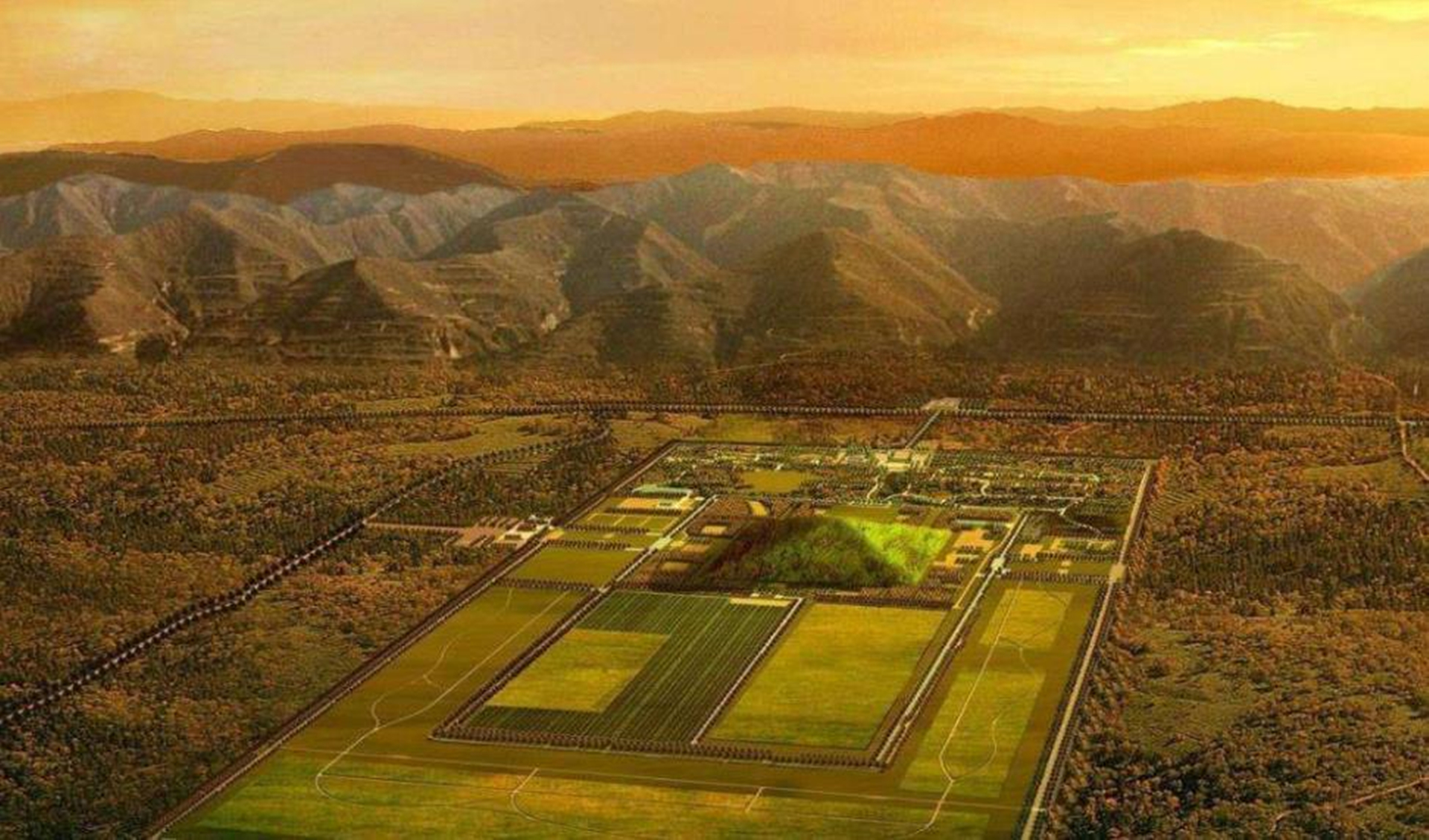 正规足球场多少米长(以如今的技术，打开秦始皇陵还需要多少年？真的有希望打开吗？)