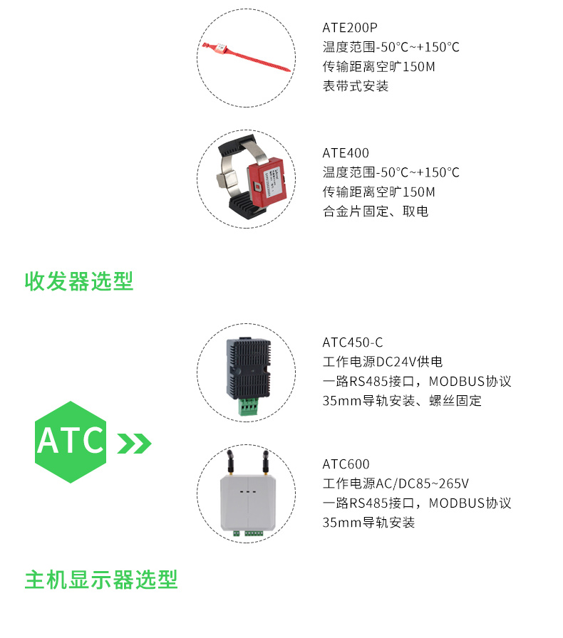 安科瑞ARTM系列电气接点在线测温装置 减少安全隐患