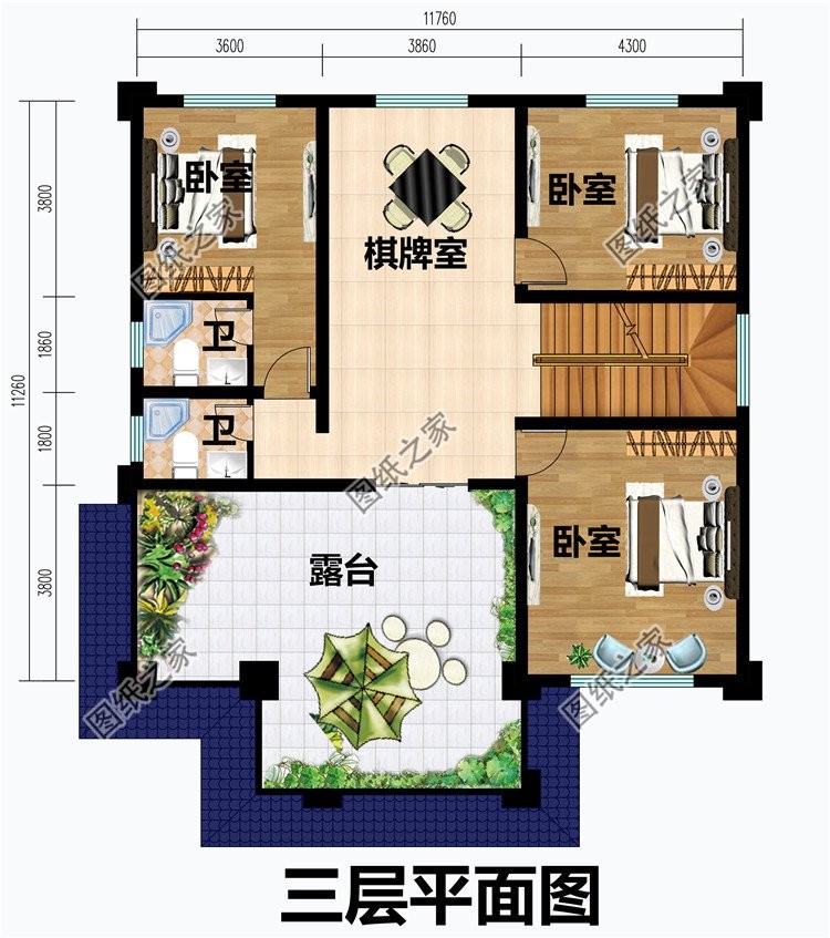 不仅好看还实用的坡屋顶别墅，解锁农村建房新姿势