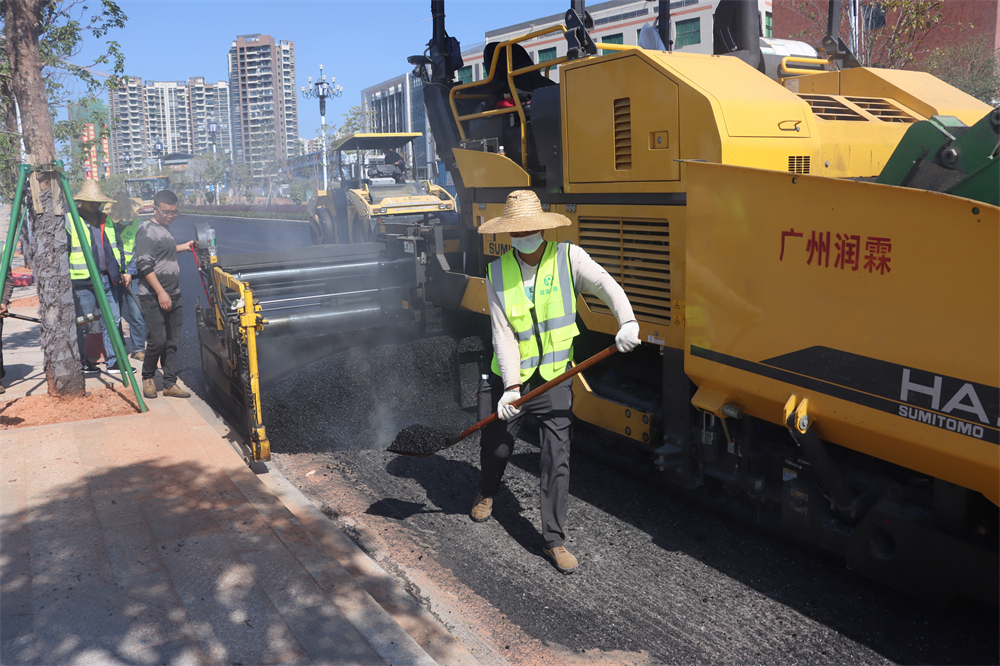广东益宙交通实业有限公司50多个路面工程项目顺利完成施工节点