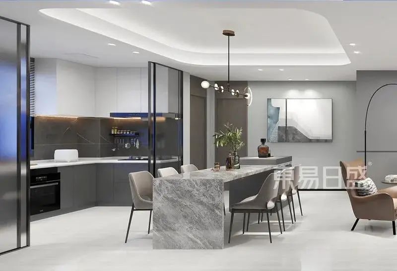 现代简约风丨140㎡二手房大改造，一样的空间，不一样的感受