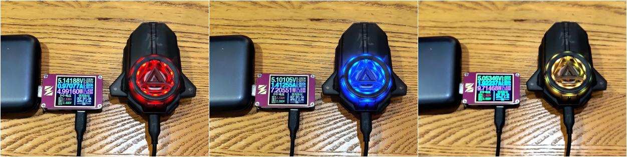 新旧两款对比，新红魔涡轮散热背夹效果更冷、更酷炫