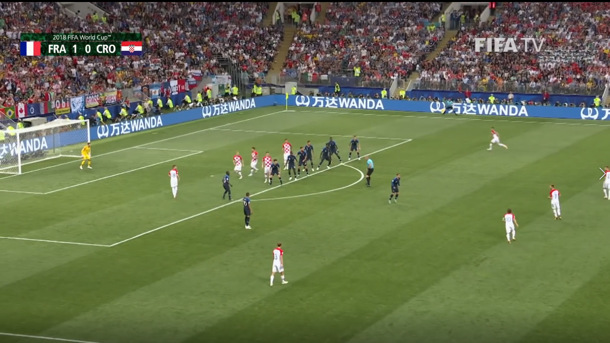 世界杯法国夺冠激情与速度(2018年世界杯决赛回顾，强大的法国队4:2战胜克罗地亚)