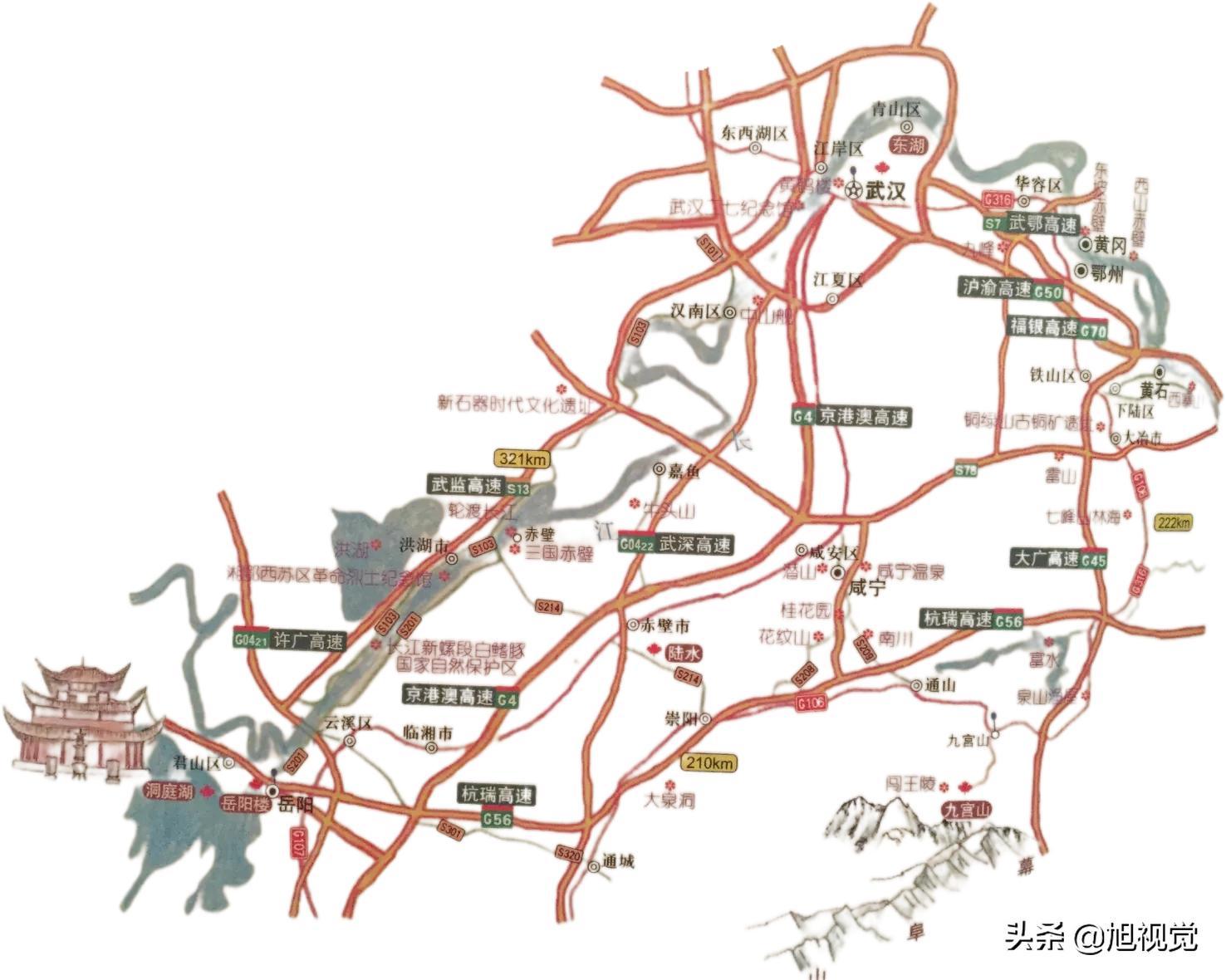 湖北省经典自驾游路线汇总