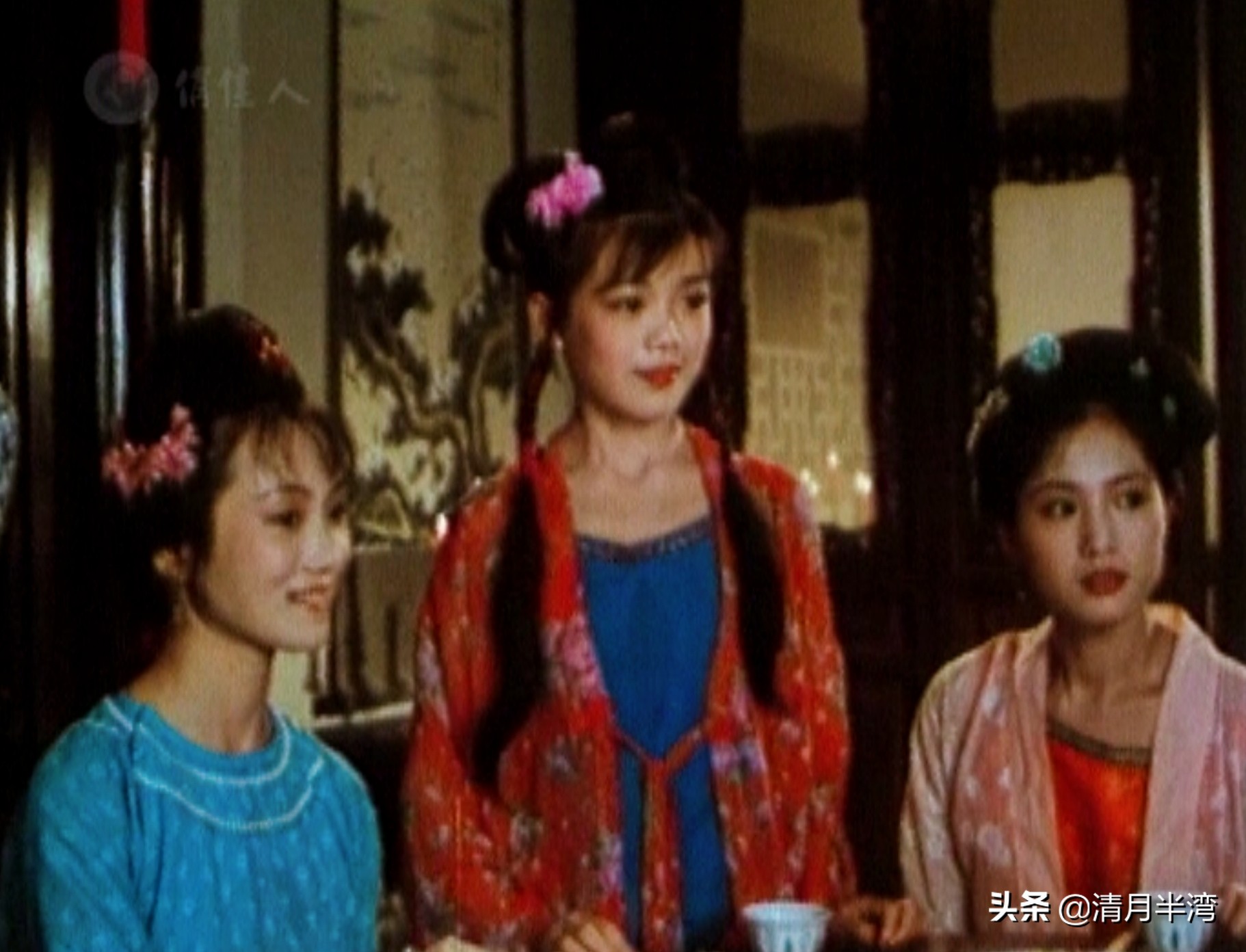 北影版《红楼梦》40位美人集锦，耐看不撞脸，打酱油的都惊鸿一瞥