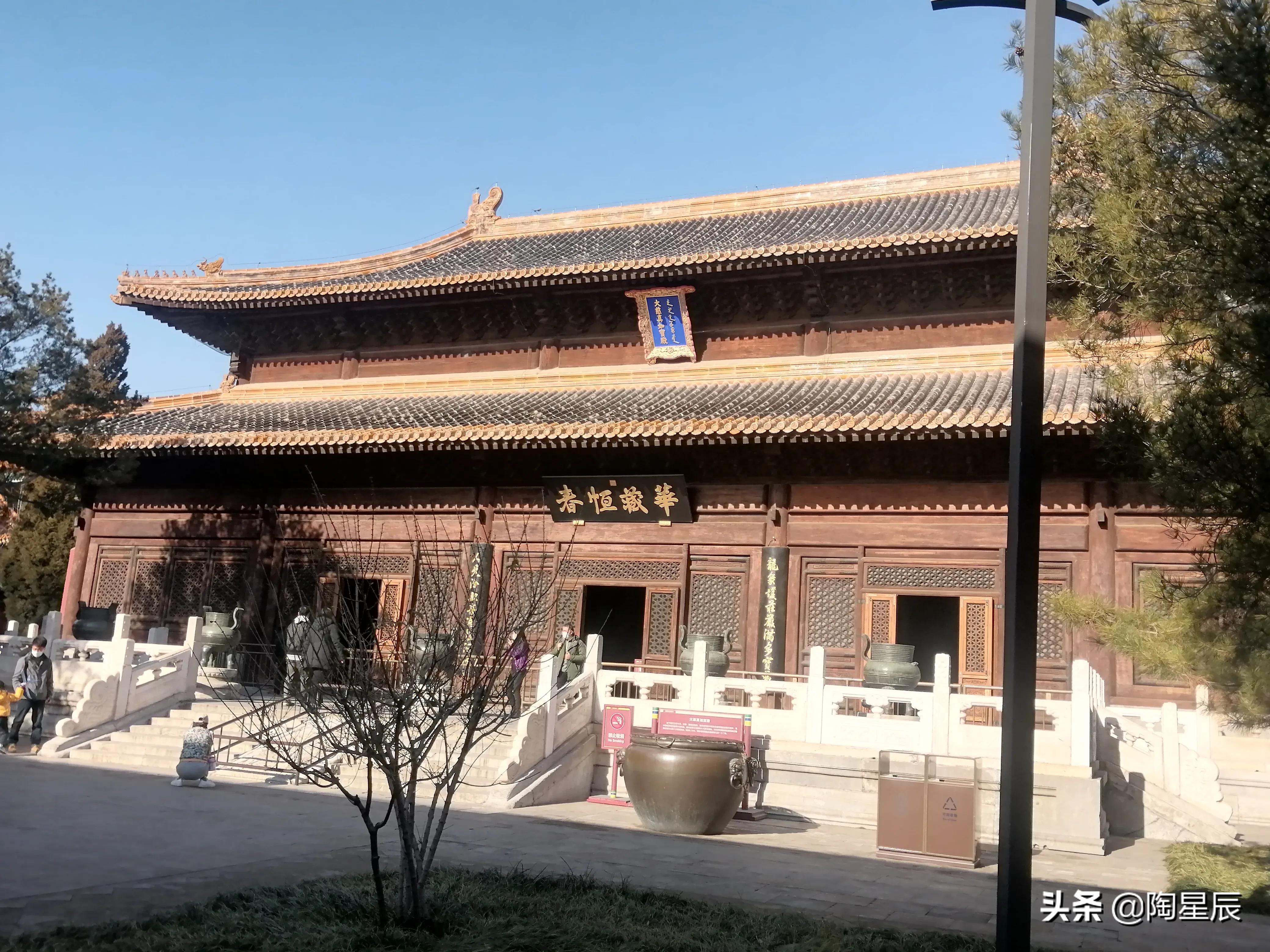 公交徒步游北京：北海公园北岸的景点