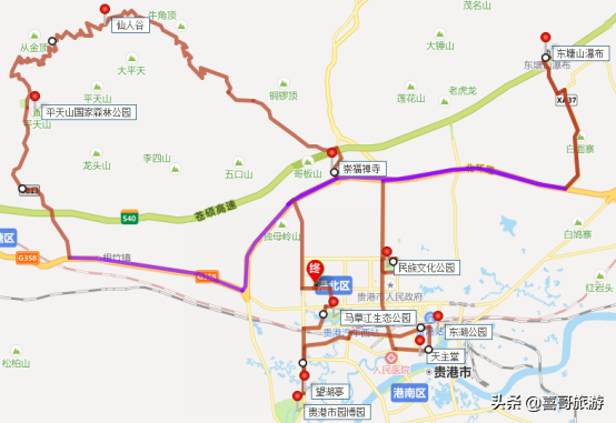 广西贵港市港北区十大景区有哪些？自驾游如何安排行程？
