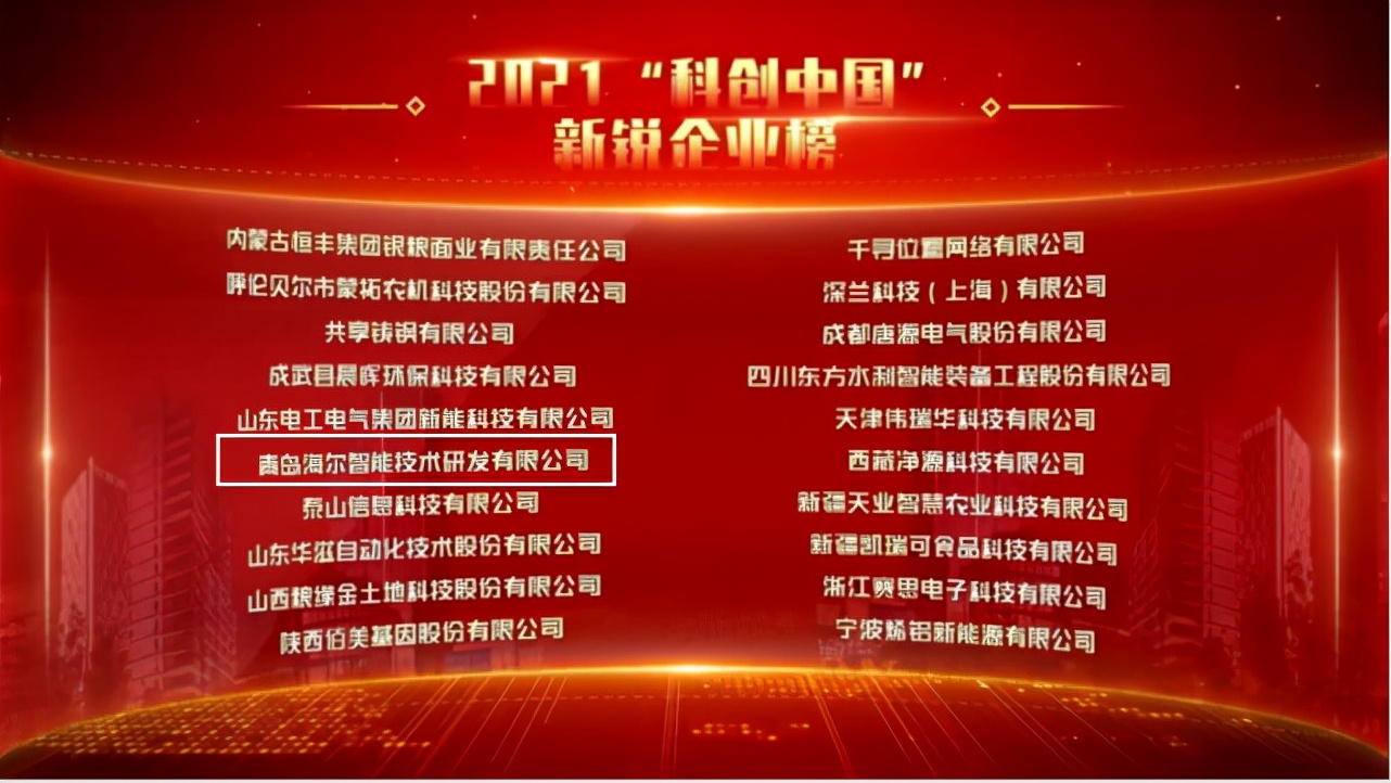 國家認(rèn)證最多!海爾智家又登“科創(chuàng)中國”兩榜,憑啥?