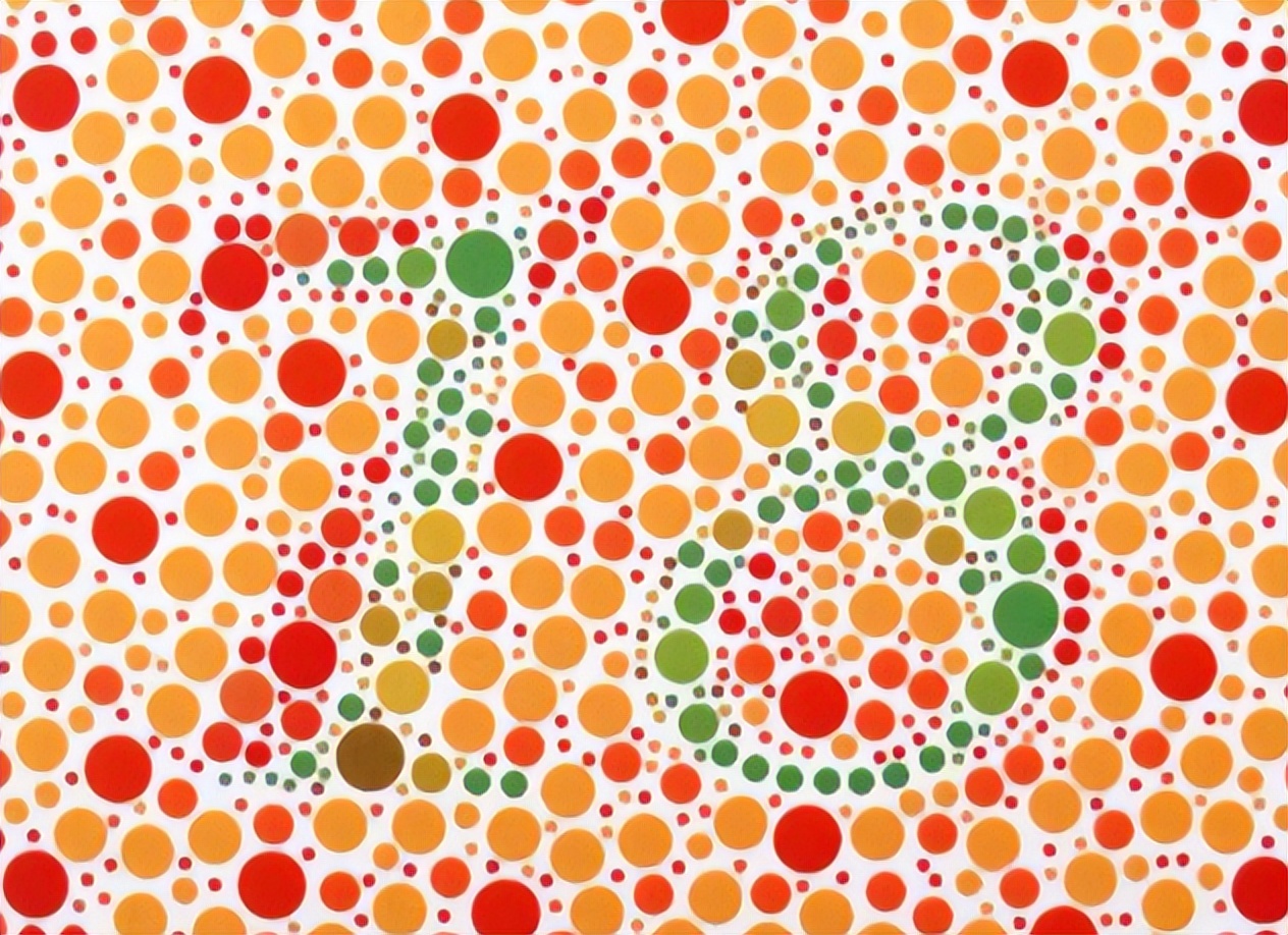 红绿色盲测试图 色弱测试1-10级-北京百科网