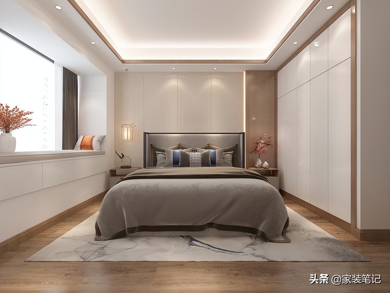 不拘泥于传统装修布局，这对夫妻果断把客厅改“书房”，功能好用