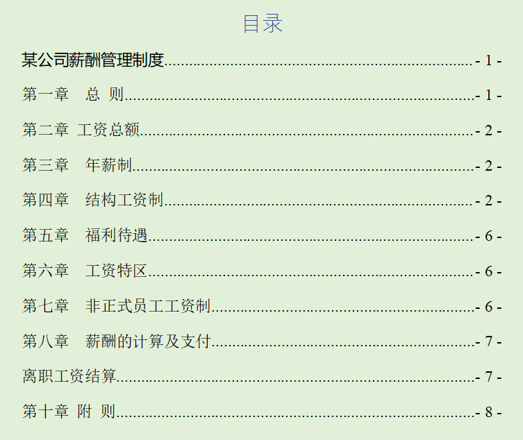 2022最新版薪酬制度，薪酬体系+工资核算系统，可编辑修改