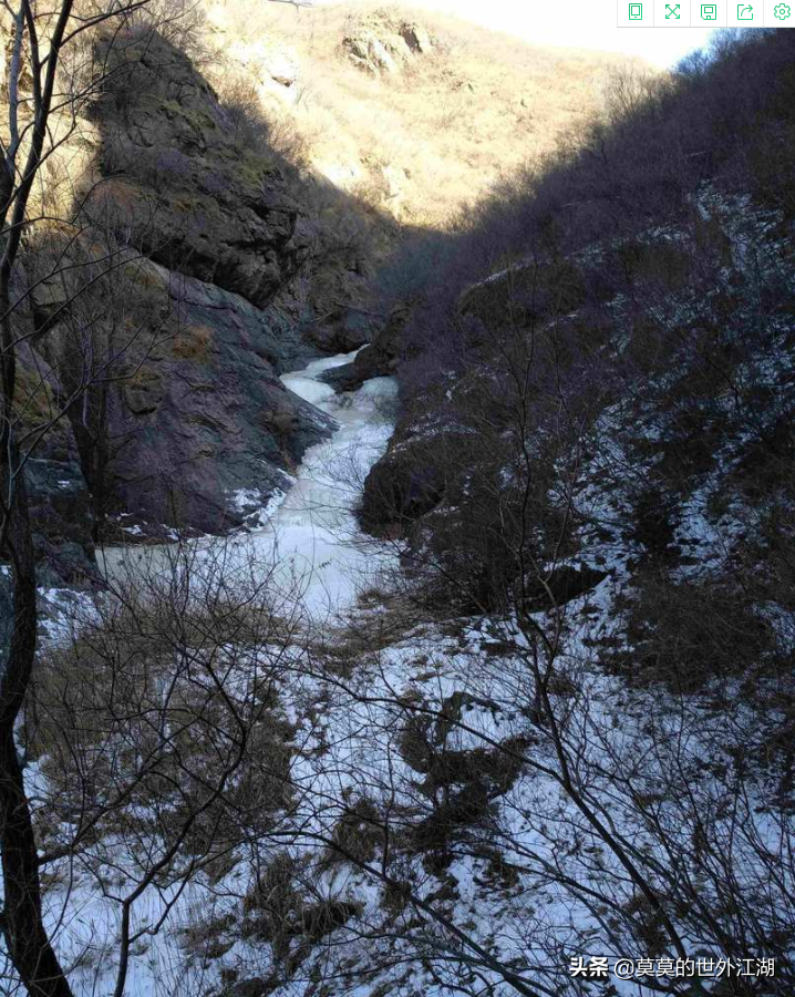 北京昌平，徒步登山，古村赏景，深山中的冰瀑更是惊艳，值得一游