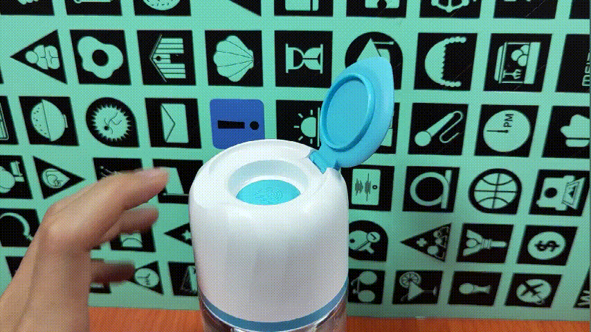 七彩叮当湿巾机一键即出消毒湿巾，零添加、更安全