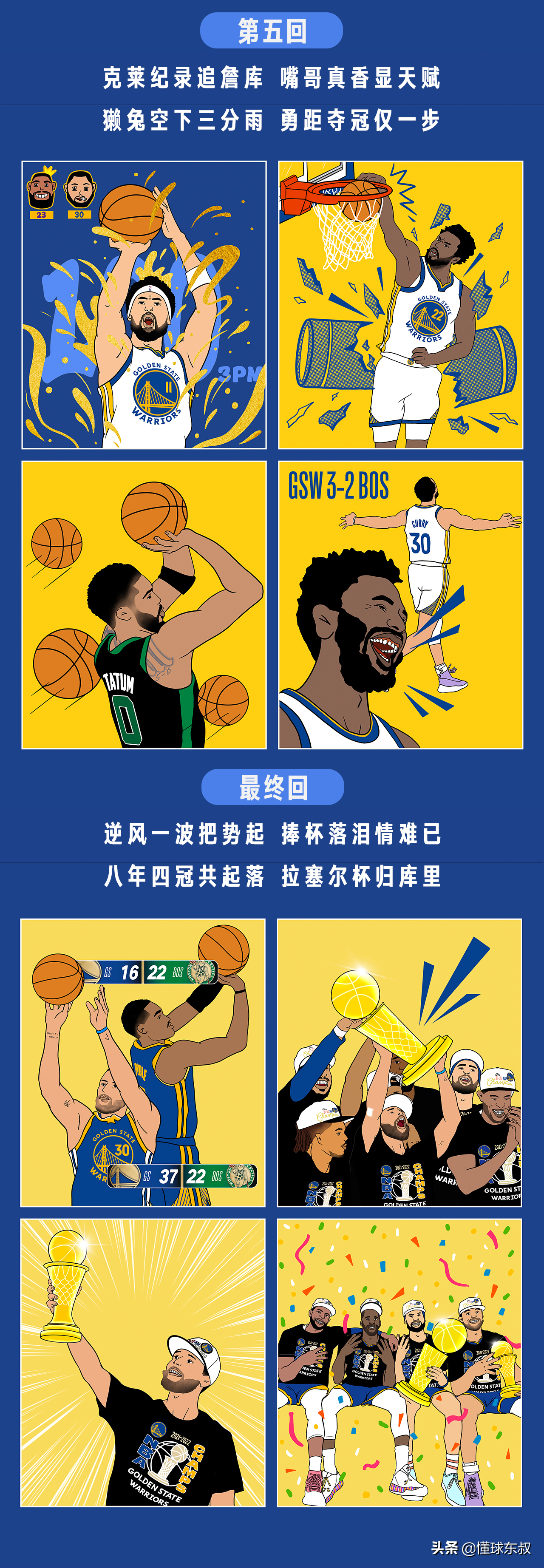 为什么nba决赛是动画(漫话2022 NBA总决赛)