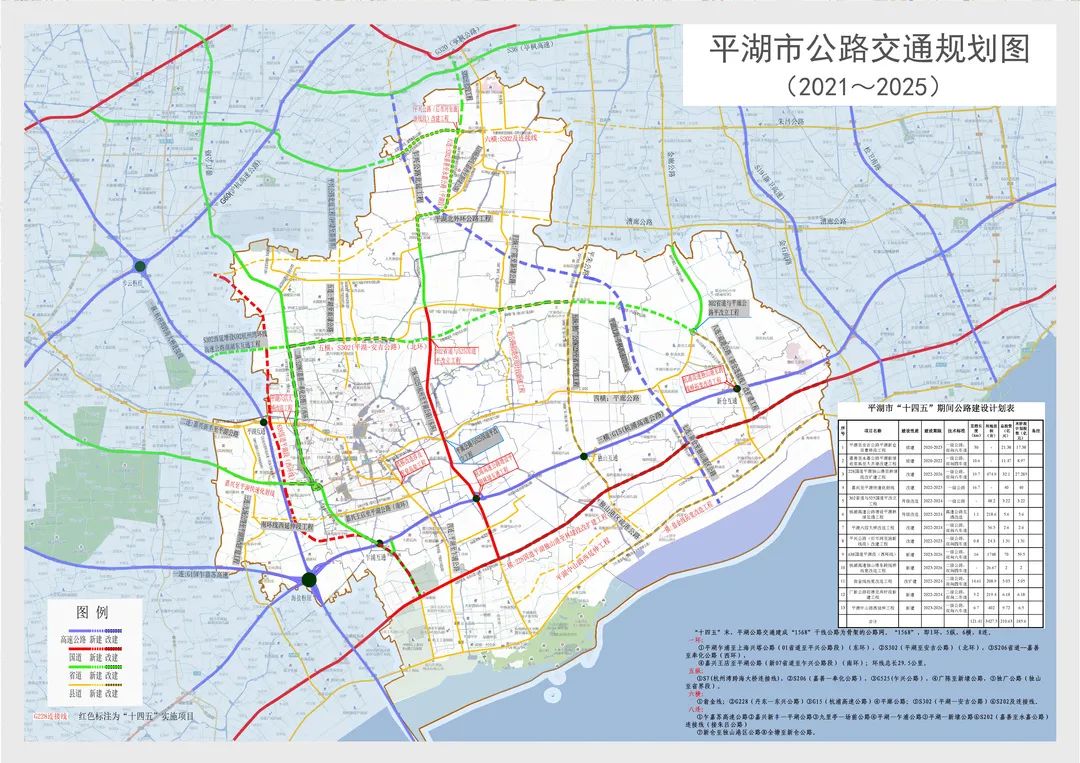 乍浦最新交通规划(事关平湖人的出行！综合交通“十四五”规划公布，总投资879亿)