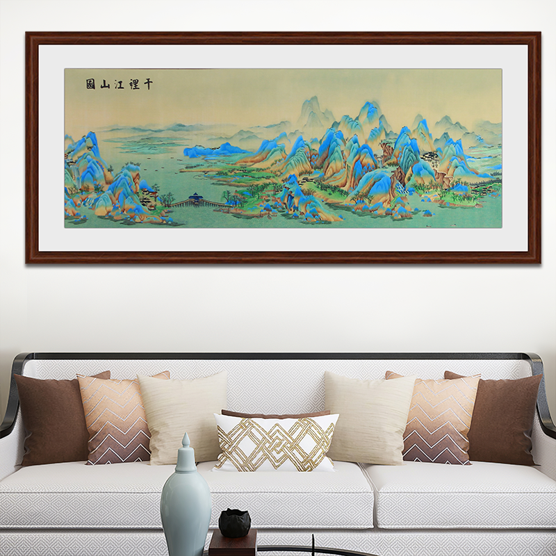 客厅适合挂什么画？5种风格15个选择，个个“旺家”，可当镇宅画