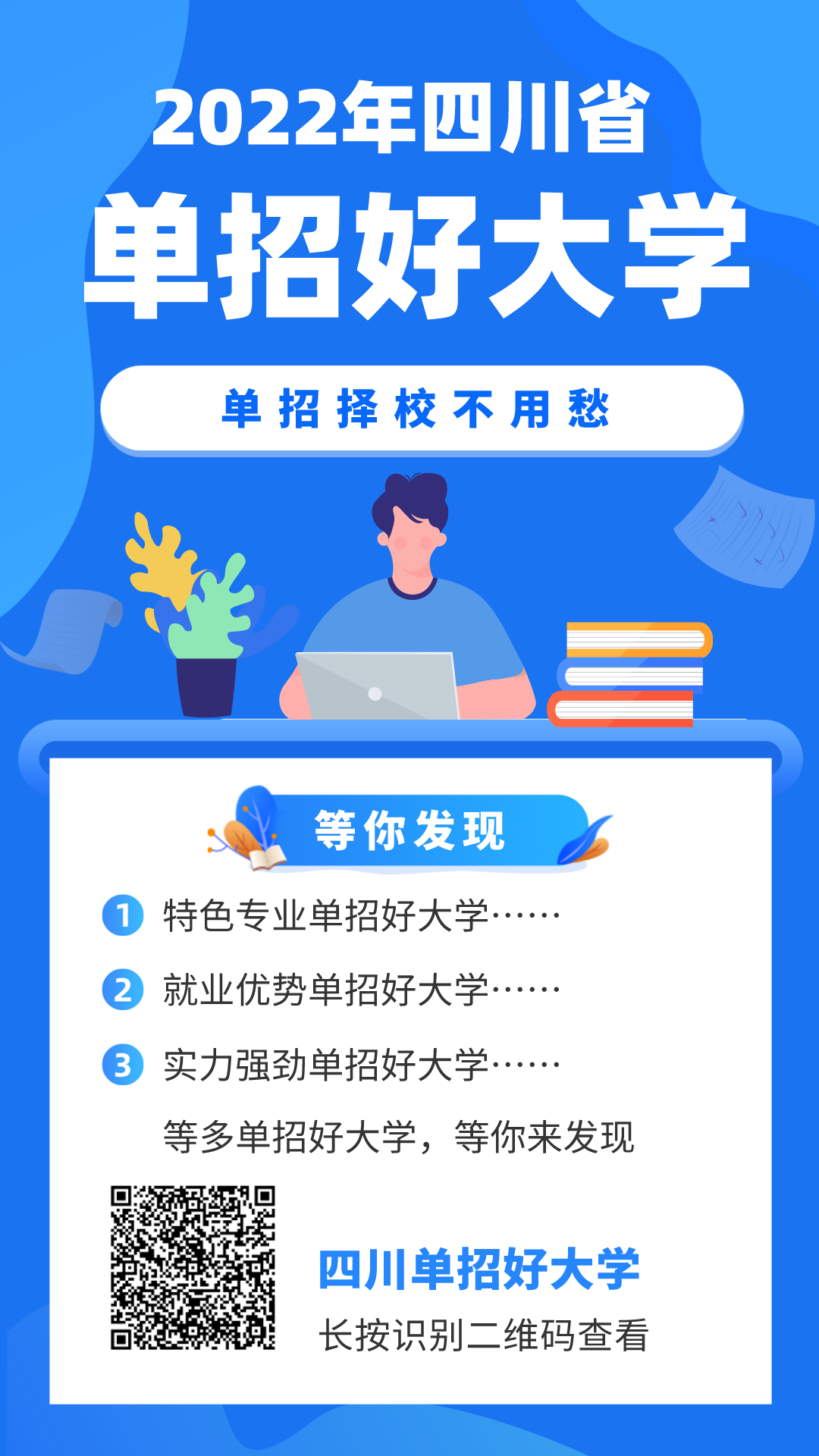 转发收藏！单招报名已经开始，四川各大单招院校考什么？