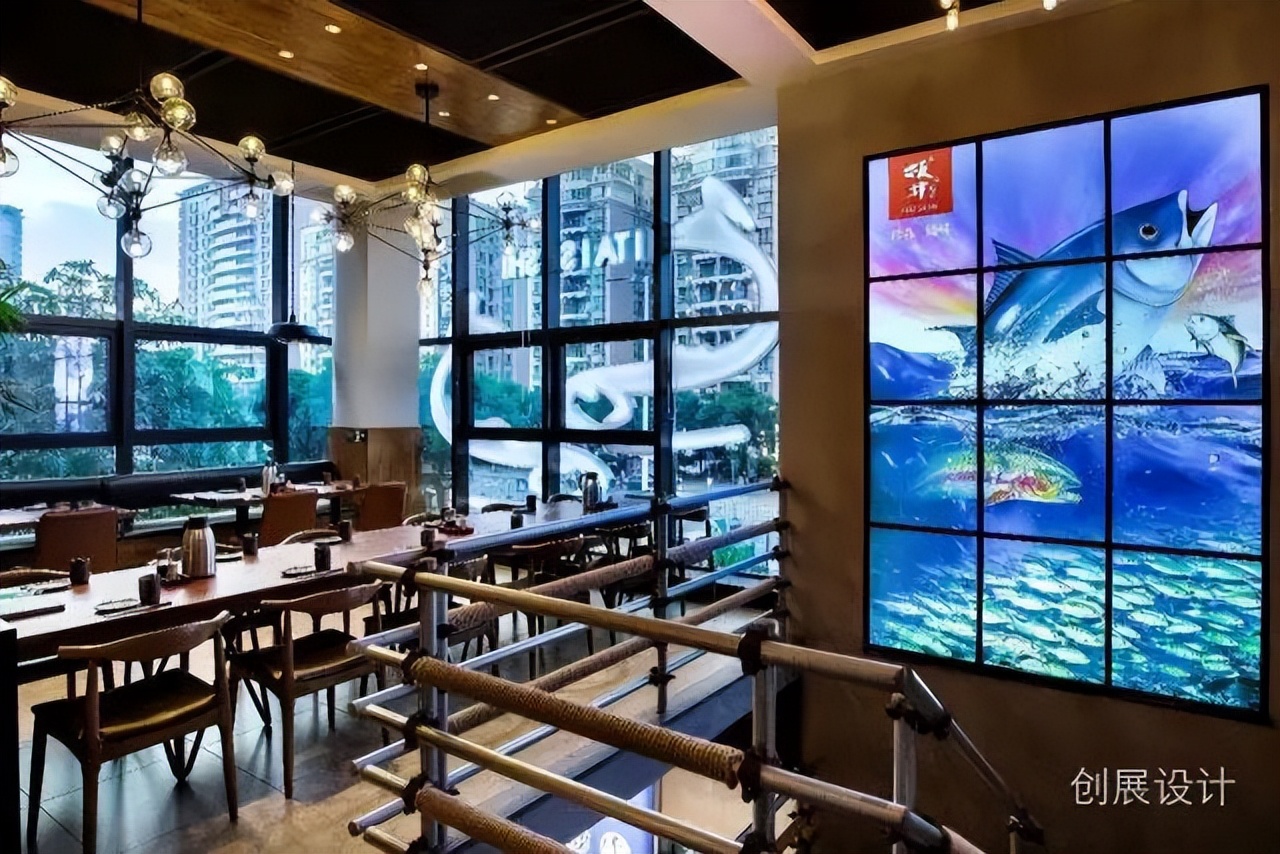 网红日式料理寿司店设计案例，东莞板井寿司，by创展空间设计