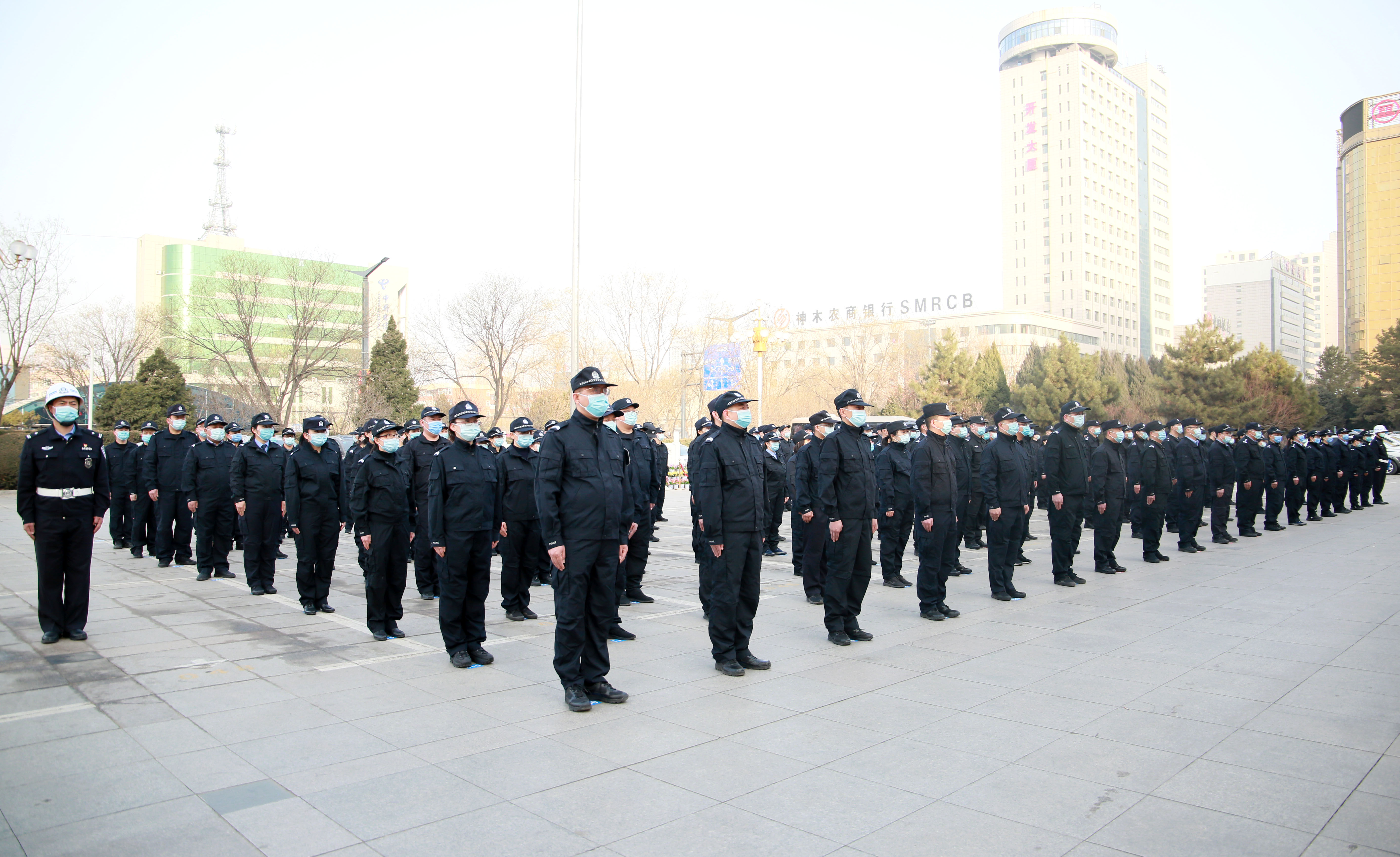神木市公安局全警实战大练兵春季集训正式启动