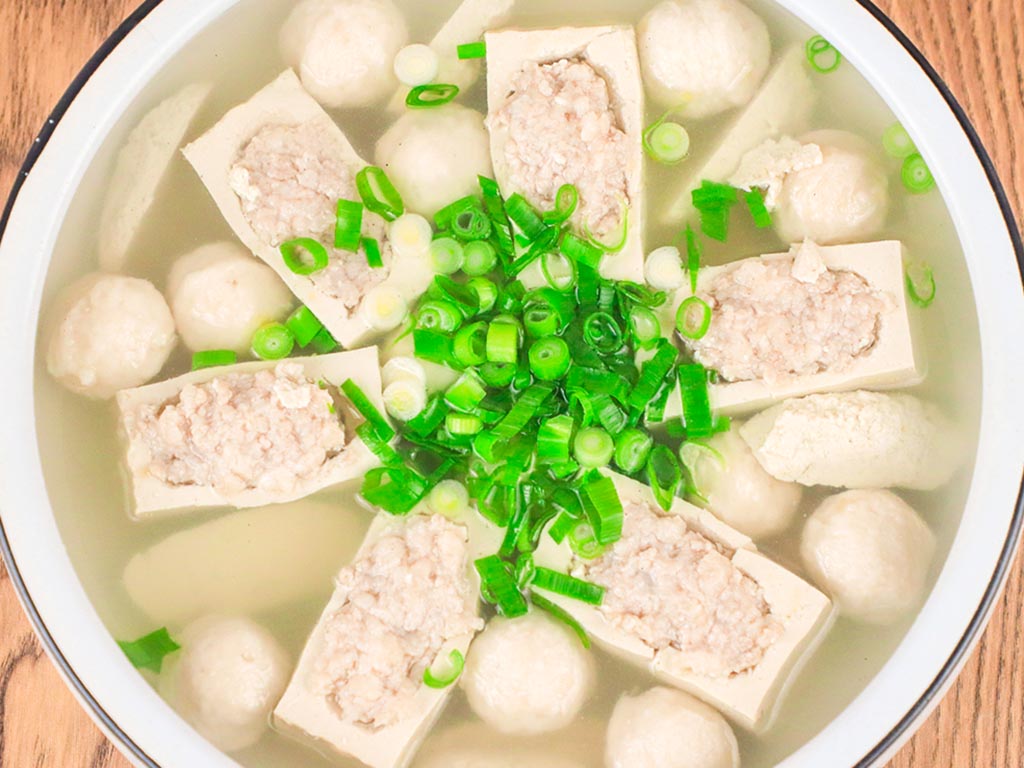 鱼丸豆腐汤