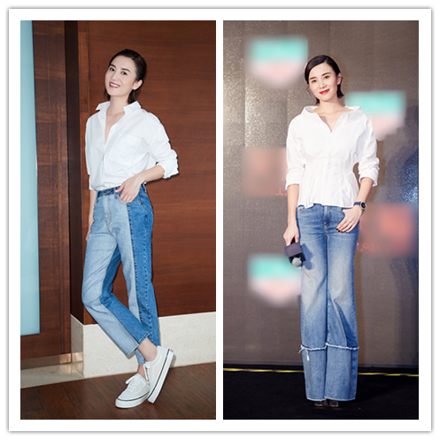 穿白色的衬衫是有讲究的，学宋佳这么搭配，清爽减龄招人喜欢