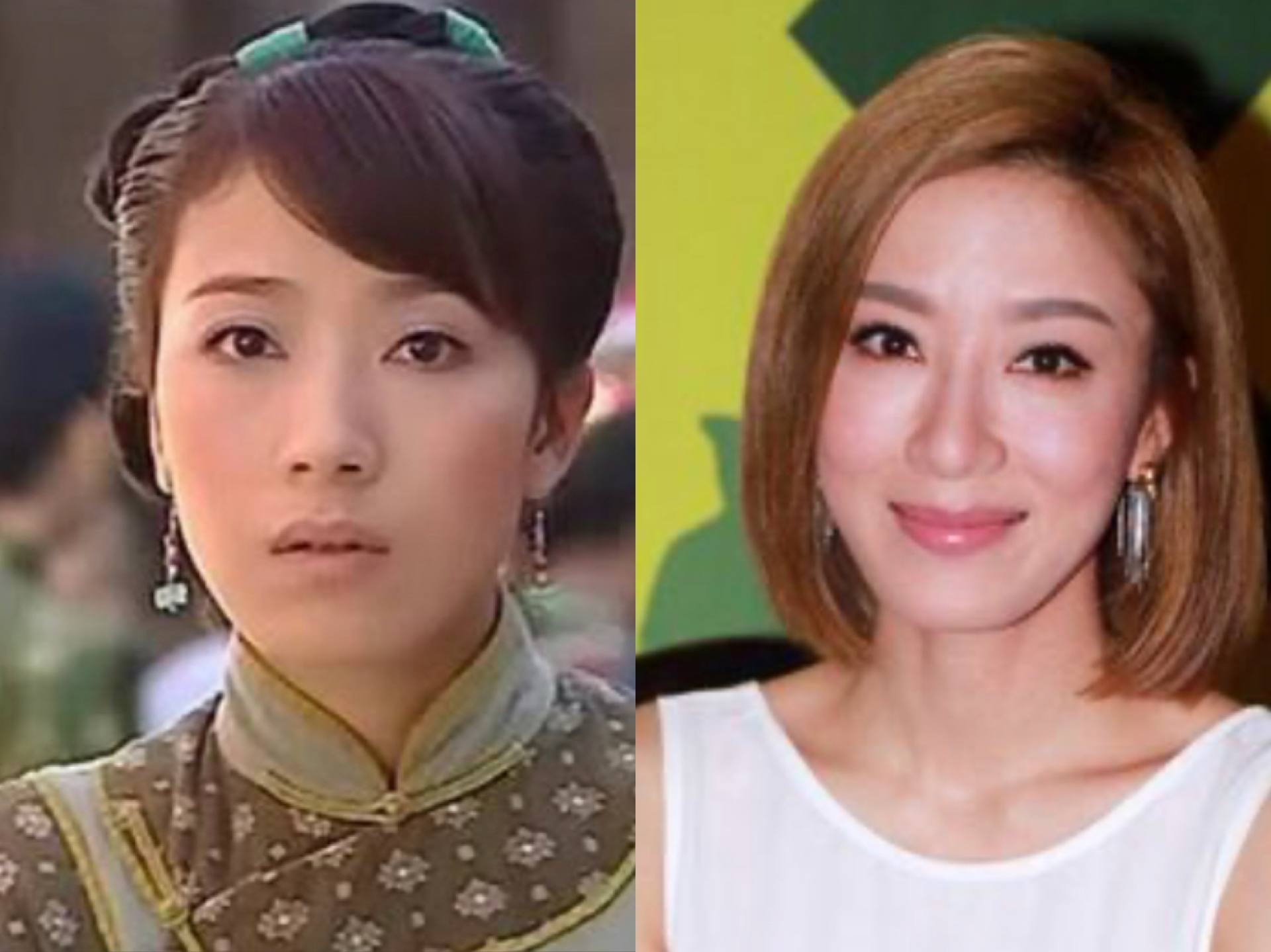 TVB钟爱长脸女星？有人端庄大气，有人造型拉胯变“苦瓜脸”