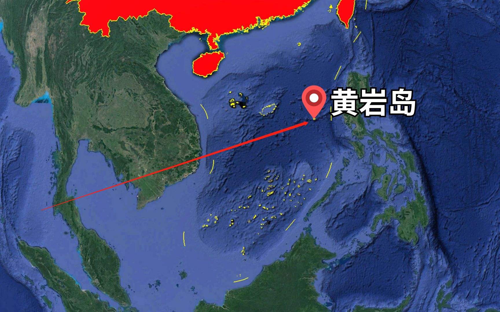 黄岩岛的面积有多大(黄岩岛怎么夺回来的)-万川快讯