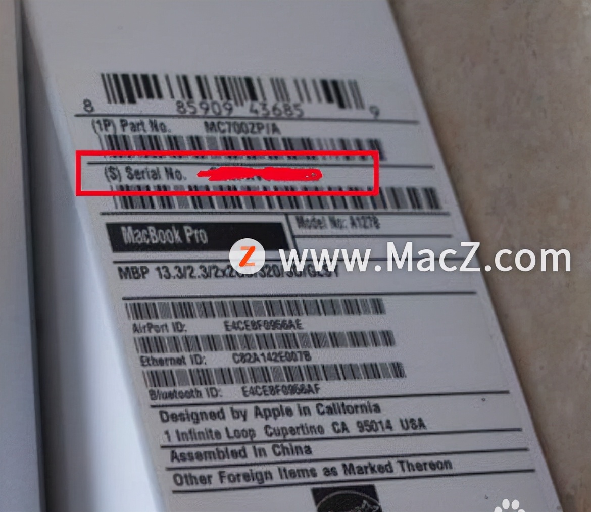macbook序列号查询官网激活日期 苹果笔记本序列号查询