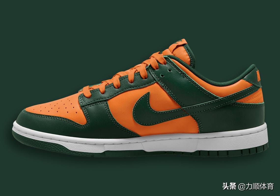 nikedunklow以迈阿密飓风配色亮相