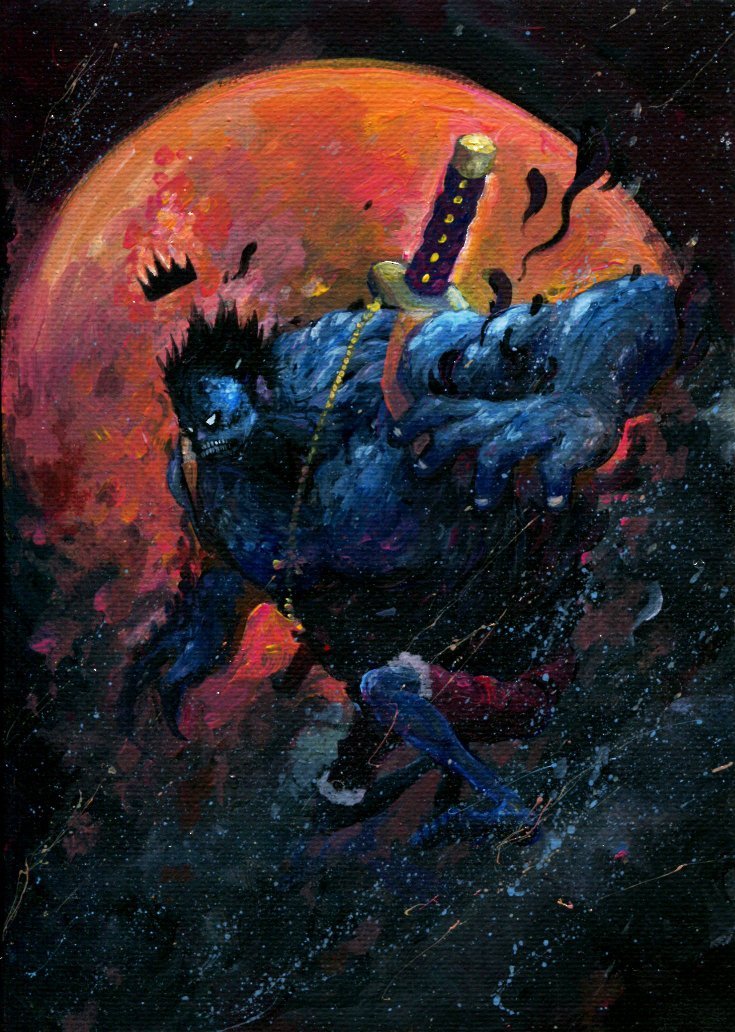 暗黑画风海贼王:梦魇路飞重现人间,女帝三姐妹化身巨蟒蛇妖