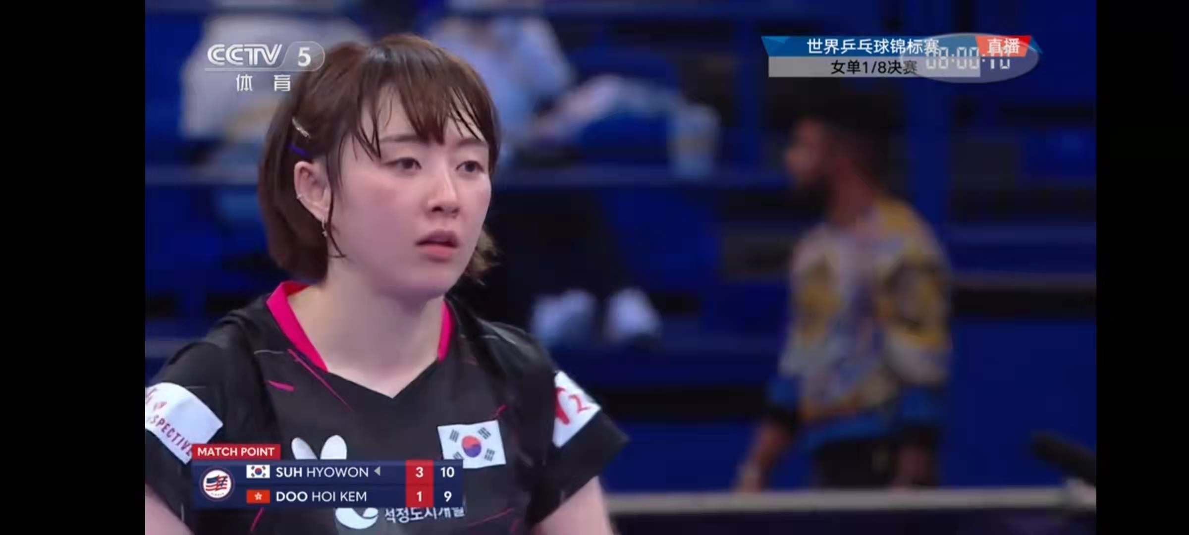 女乒世界杯徐孝元（徐孝元34歲，如同凍齡美人！世乒賽驚艷一瞬，讓孫穎莎也猝不及防）