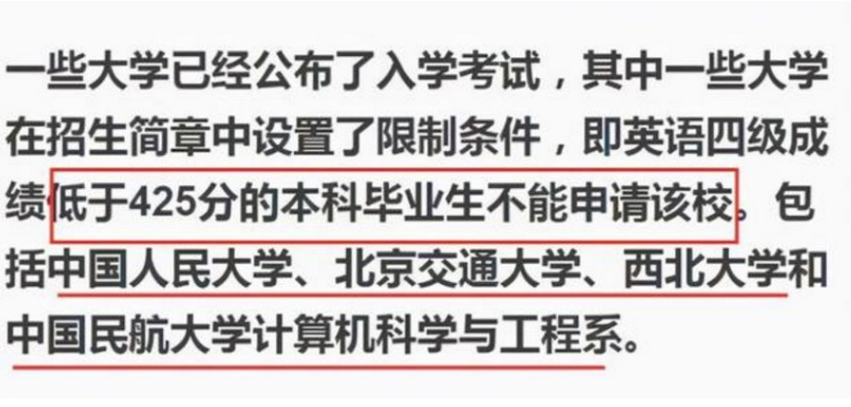 四六级成绩出炉，分数刚到425分算“及格”吗？英语老师给出答案