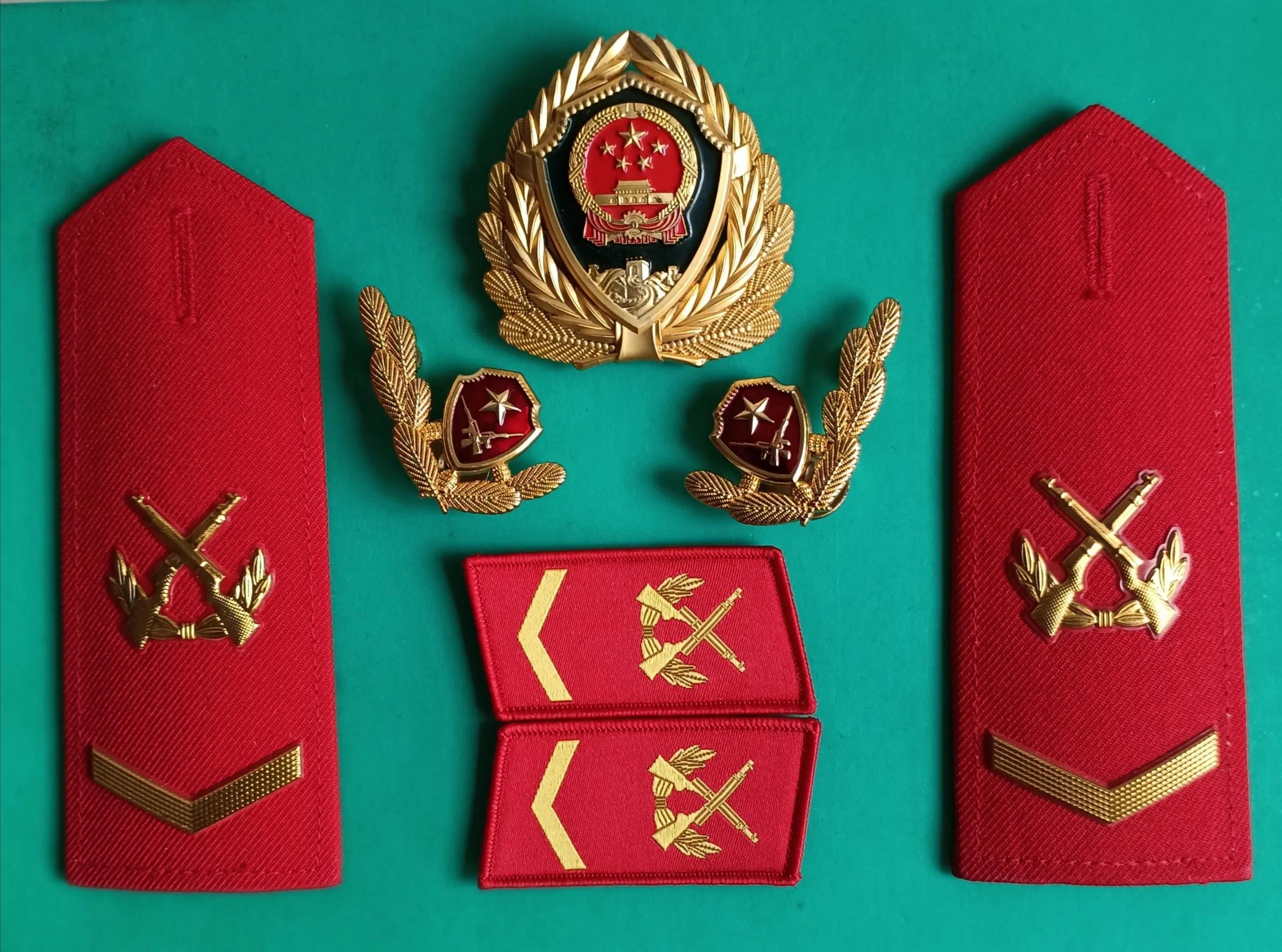 毛启国:武警07式警衔肩章图鉴